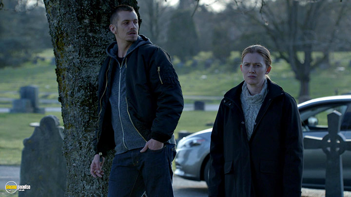 A still #32 from Killing: Series 4 (2014) With Joel Kinnaman And Mireille Enos