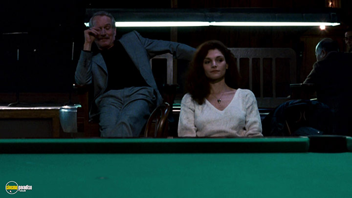 A still #39 from The Color of Money (1986) With Paul Newman And Mary Elizabeth Mastrantonio