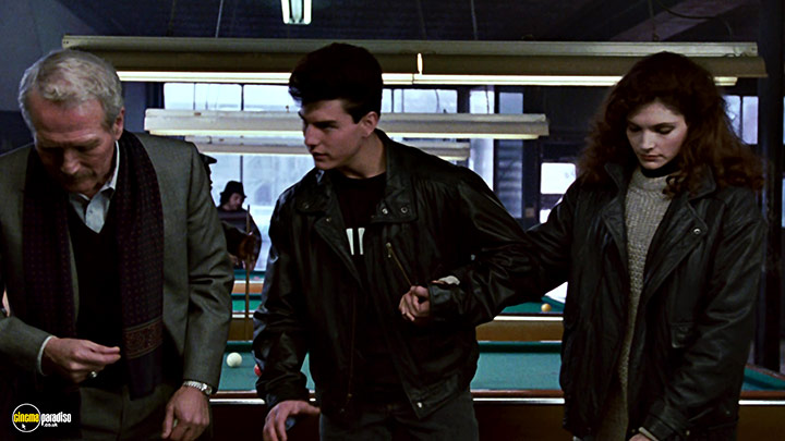 A still #26 from The Color of Money (1986) With Paul Newman, Tom Cruise And Mary Elizabeth Mastrantonio