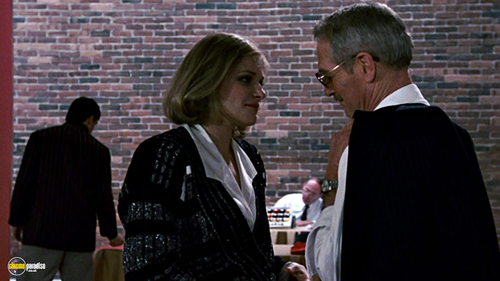 A still #9 from The Color of Money (1986) With Paul Newman And Helen Shaver
