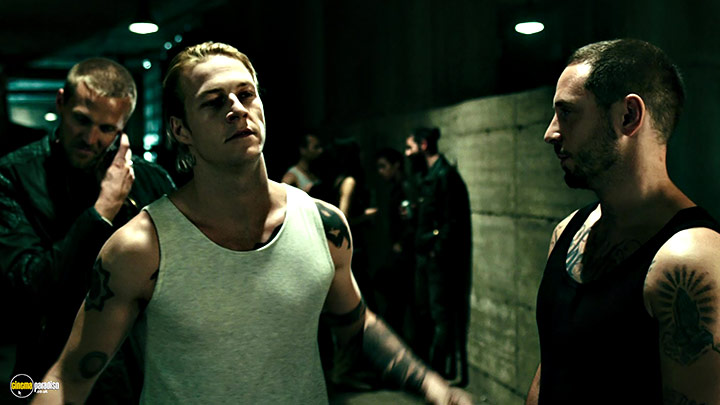A still #118 from Point Break (2015) With Luke Bracey