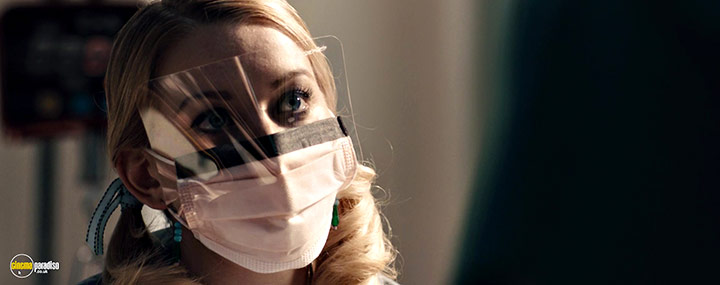 A still #23 from Concussion (2015) With Sara Lindsey