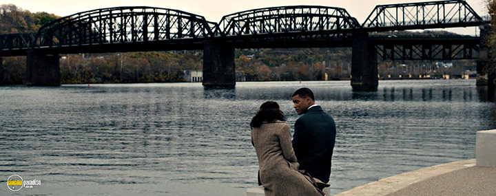 A still #13 from Concussion (2015) With Will Smith And Gugu Mbatha-Raw