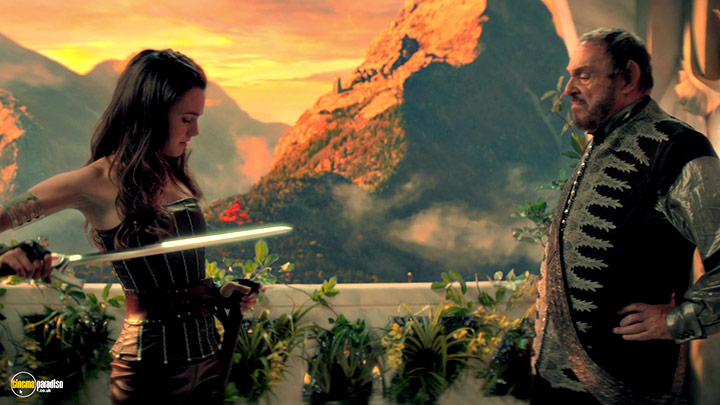 A still #43 from The Shannara Chronicles: Series 1 (2016) With John Rhys-Davies And Poppy Drayton