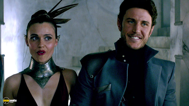 A still #9 from The Shannara Chronicles: Series 1 (2016) With Aaron Jakubenko