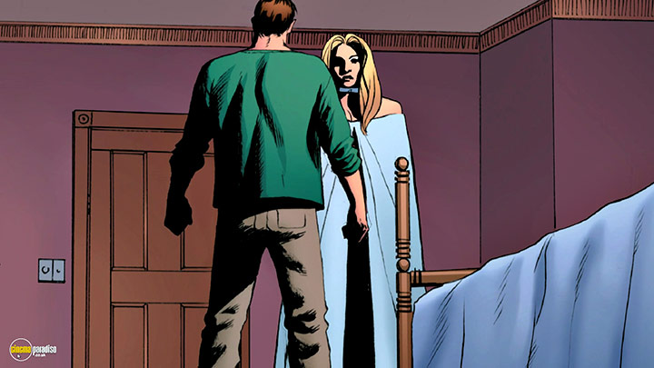 A still #12 from Astonishing X-Men: Torn (2009)