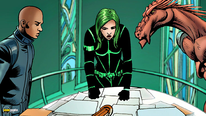 A still #9 from Astonishing X-Men: Torn (2009)