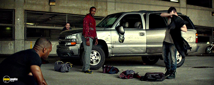A still #22 from Triple 9 (2016) With Anthony Mackie