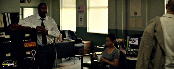 A still #29 from Triple 9 (2016) With Michelle Ang