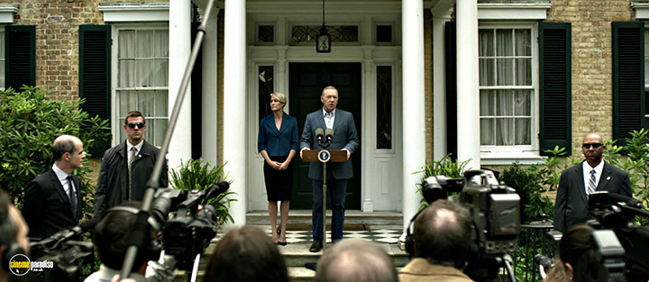 A still #43 from House of Cards: Series 4 (2016) With Kevin Spacey And Robin Wright
