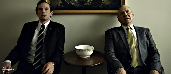 A still #18 from House of Cards: Series 4 (2016) With Kevin Spacey And Nathan Darrow
