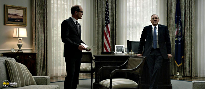 A still #6 from House of Cards: Series 4 (2016) With Kevin Spacey And Michael Kelly
