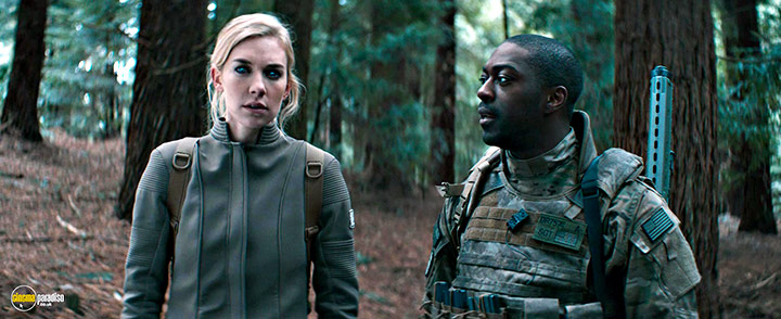 A still #31 from Kill Command (2016) With Vanessa Kirby And David Ajala