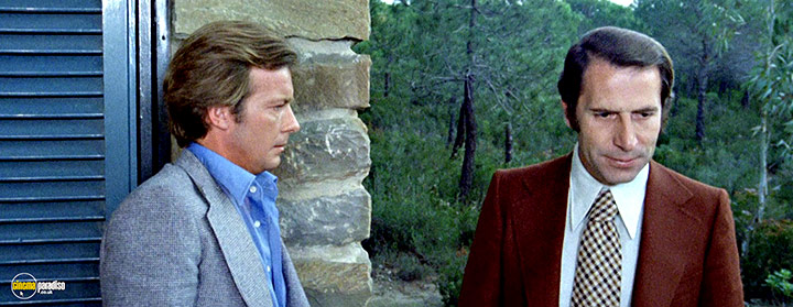 A still #19 from Spasmo (1974) With Robert Hoffmann