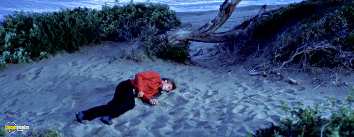 A still #14 from Spasmo (1974) With Robert Hoffmann
