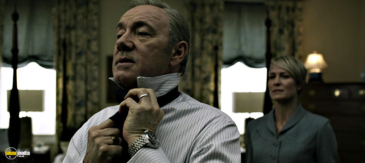 A still #27 from House of Cards: Series 3 (2015) With Kevin Spacey And Robin Wright
