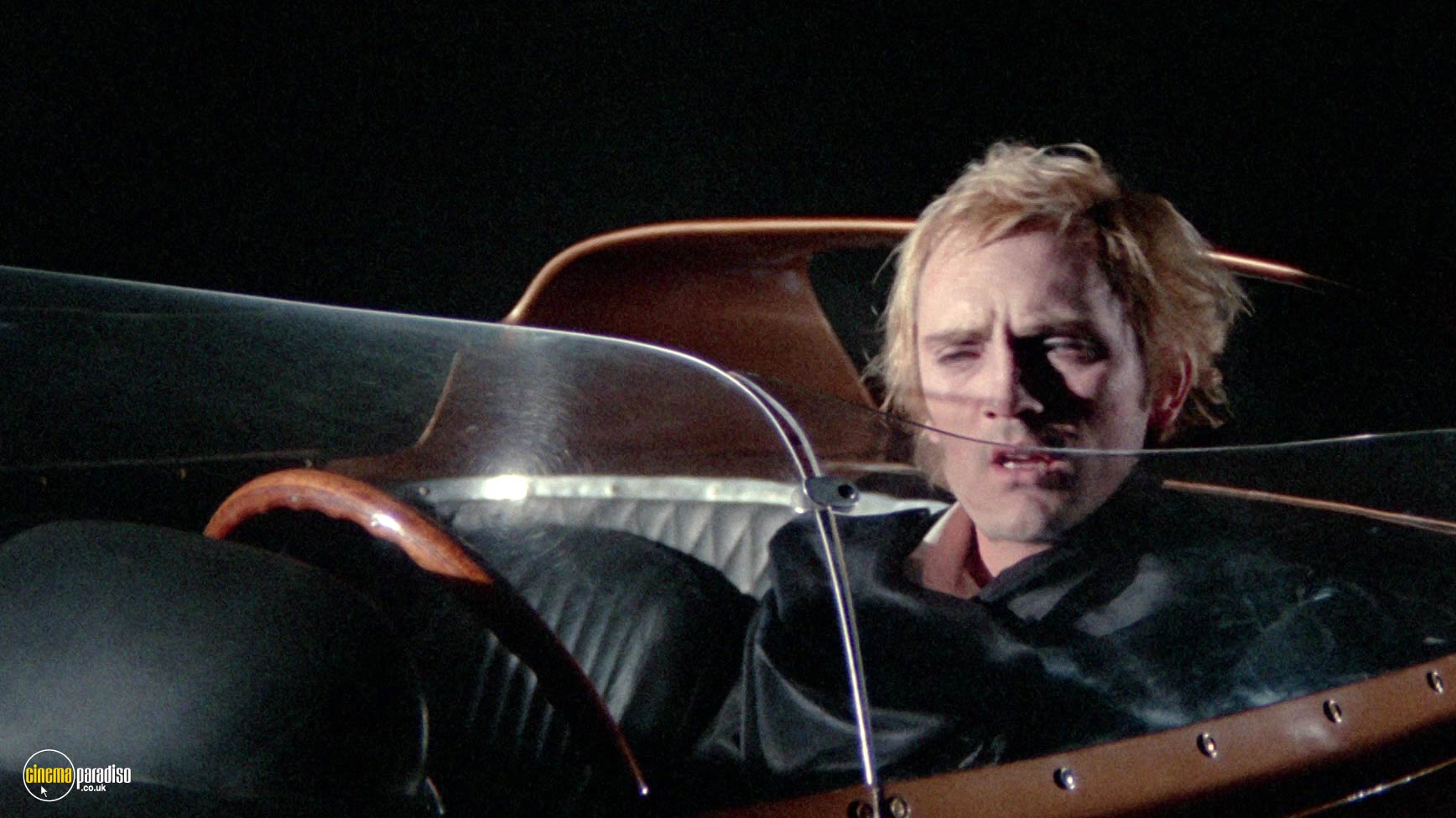 A still from Spirits of the Dead (1968) With Terence Stamp
