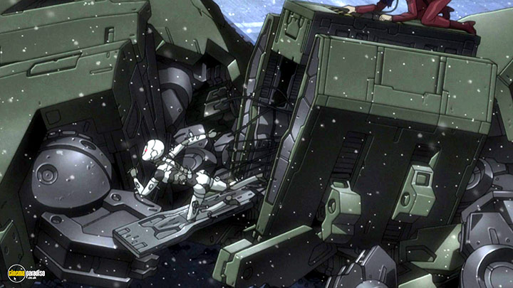 A still #9 from Ghost in the Shell Arise: Borders: Parts 3 and 4 (2014)
