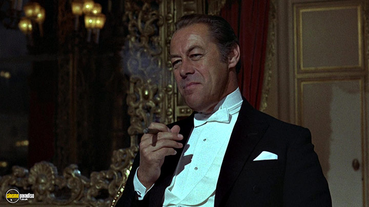 A still #3 from The Honey Pot (1967) With Rex Harrison