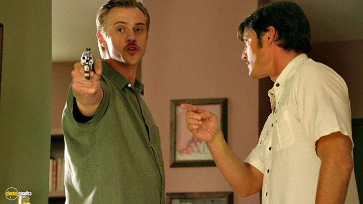 A still #36 from Narcos: Series 1 (2015) With Boyd Holbrook And Pedro Pascal