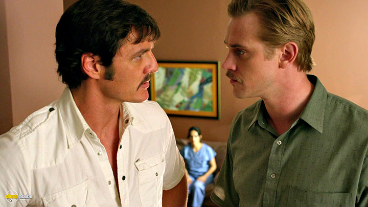A still #35 from Narcos: Series 1 (2015) With Boyd Holbrook And Pedro Pascal