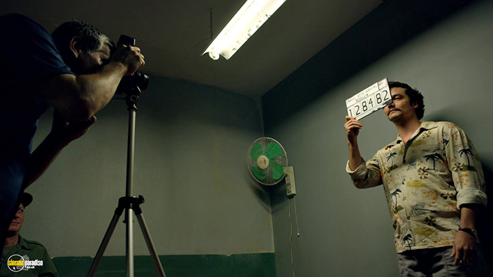 A still #15 from Narcos: Series 1 (2015) With Wagner Moura