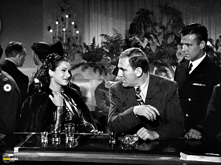 A still #9 from The Blue Dahlia (1946) With William Bendix And Doris Dowling