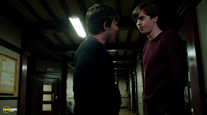 A still #15 from Bates Motel: Series 4 (2016) With Freddie Highmore