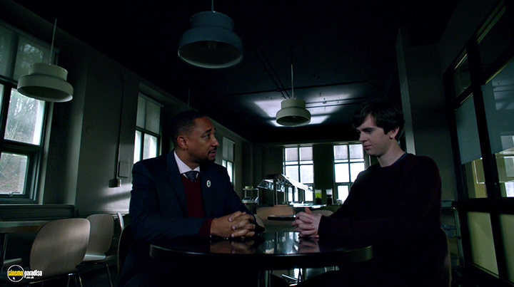 A still #11 from Bates Motel: Series 4 (2016) With Freddie Highmore And Damon Gupton