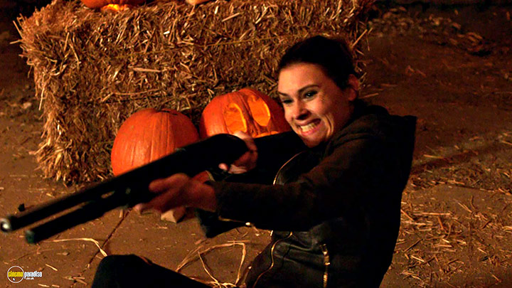 A still #14 from Tales of Halloween (2015) With Clare Kramer