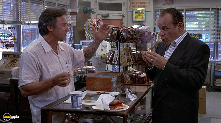 A still #4 from Smoke (1995) With Harvey Keitel And Victor Argo