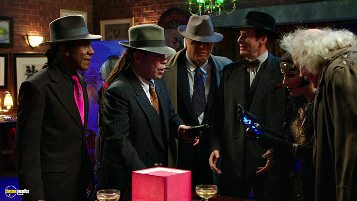 A still #37 from Red Dwarf: Series 11 (2016) With Robert Llewellyn, Danny John-Jules, Chris Barrie And Craig Charles