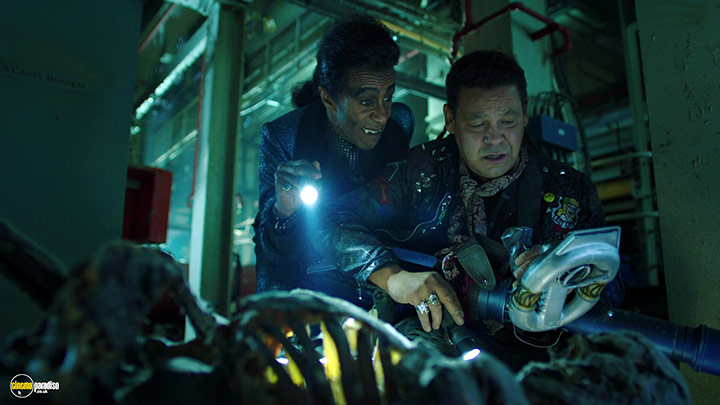 A still #27 from Red Dwarf: Series 11 (2016) With Danny John-Jules And Craig Charles