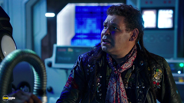 A still #13 from Red Dwarf: Series 11 (2016) With Craig Charles