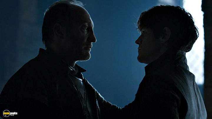 A still #24 from Game of Thrones: Series 6 (2016) With Michael McElhatton And Iwan Rheon