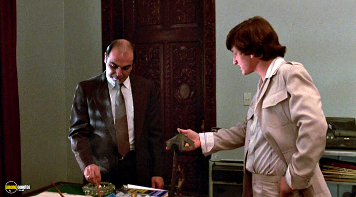 A still #2 from The Falcon and the Snowman (1985) With Sean Penn And David Suchet